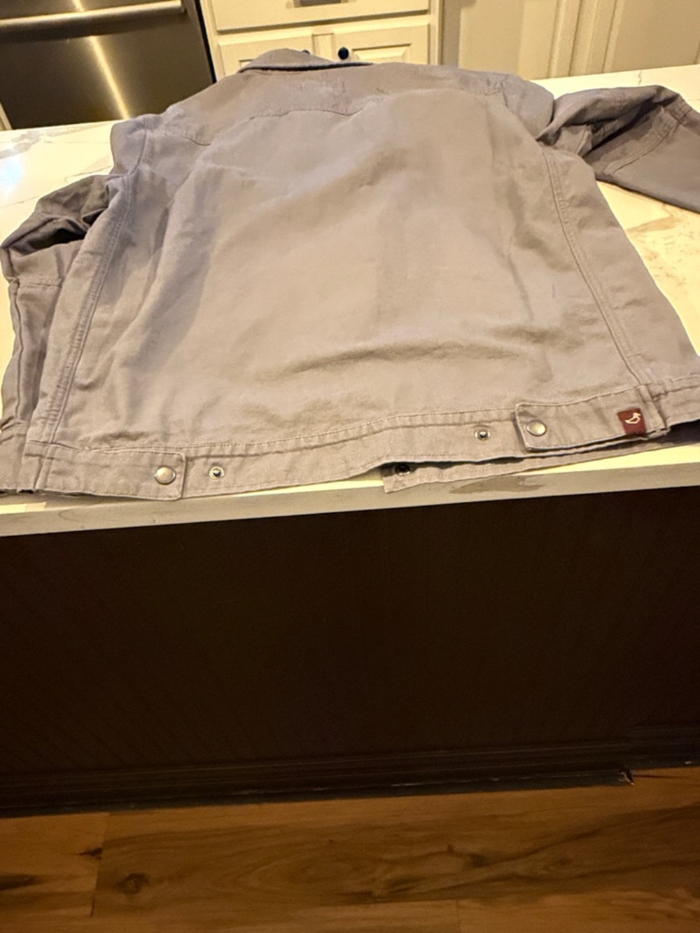 Alesbury Blue Button-Up Jacket - Picture 5 of 6